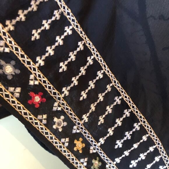 American Eagle Kimono wrap embroidered XS/S EUC - Picture 3 of 9